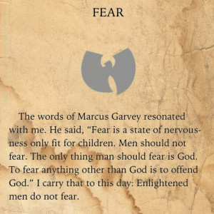 The Tao of Wu #MarcusGarvey #WuTang #HipHop #Quotes