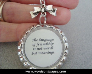 Meaningful quotes about friendship
