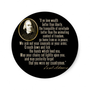 Samuel Adams Quote Chains
