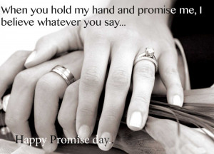 Wallpaper: Black And White With Couple Fingar Happy Promise Day ...