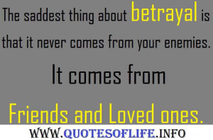 friendship betrayal quotes life backstabbing betrayal quotes ...