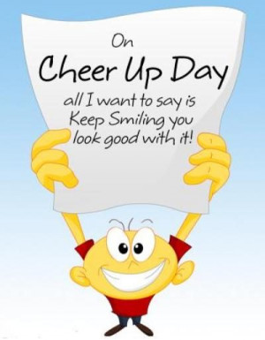 Cheer up day graphic