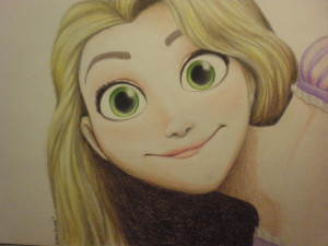 Disney Princess: Rapunzel by grandsyeuxbleu