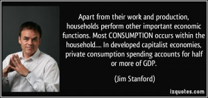 Apart from their work and production, households perform other ...