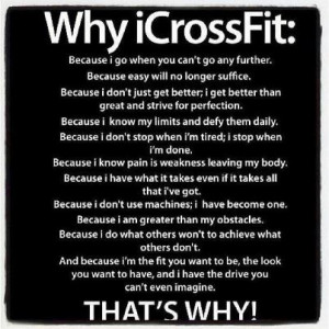 CrossFit Daily Motivation:) Why I Crossfit!!! #wodlove #crossfi