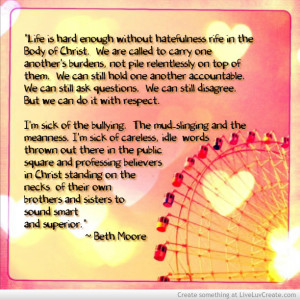 Beth Moore Quote