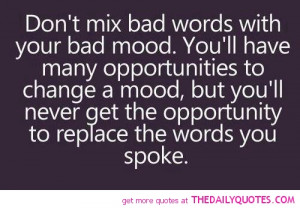 You’ll Have Many Opportunities to Change a Mood,But You’ll Never ...