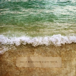 beach, cute, dreamy, lovely, ocean, photography, quote, words, text ...