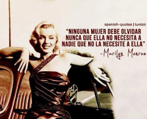 Marilyn monroe...