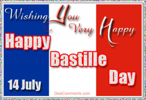 Wishing you happy Bastille day