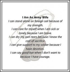 Thoughts As An Army Wife: Army Wife Quotes