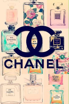 Cute Chanel Vintage Perfume Wallpaper | We Heart It More