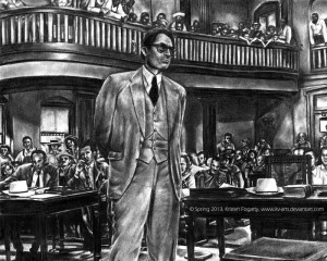 Atticus Finch Sketch Atticus finch - the great