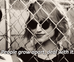 Tumblr Quotes About Friends Growing Apart People grow apart, deal with