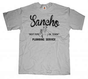 sancho plumbing tchirts funny tshirts el sancho