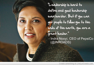 Indra Nooyi Quotes For Inroads