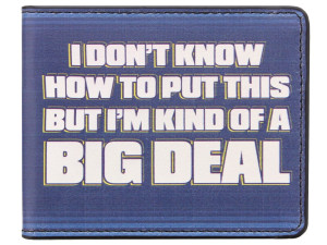 anchorman big deal wallet 4 99 was £ 8 99 sale 44 % off approx $ 7 73 ...