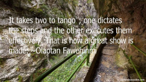 Top Quotes About It Takes Two To Tango