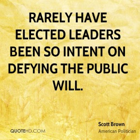 Scott Brown Health Quotes