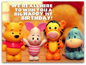 1st Birthday Wishes - Birthday Messages for 1 Year Olds