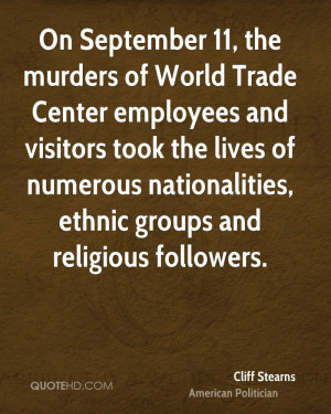 On September 11, the murders of World Trade Center employees and ...