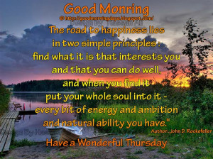 Good Morning Thoughts for 25-03-2010
