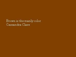Brown Color Quotes