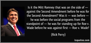 against the Second Amendment before he was for the Second Amendment ...