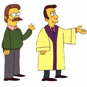 Perhaps Ned Flanders and Rev. Lovejoy could teach Mr. Reich a bit ...