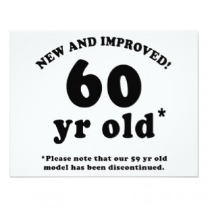 60th Birthday Cute Sayings