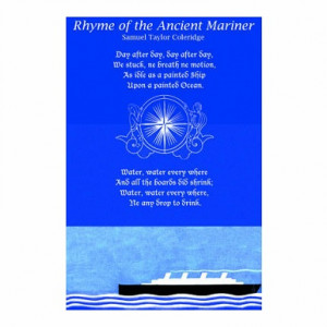 Rhyme of the Ancient Mariner 20x30 poster