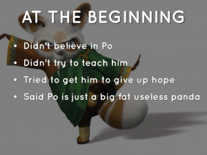 master shifu the master of the furious five spent many years on ...