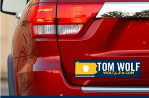 Free Tom Wolf for Governor (Pennsylvania) Bumper Sticker
