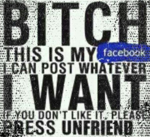 Facebook Unfriend