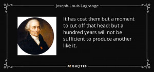 Joseph Louis La Grange Quotes
