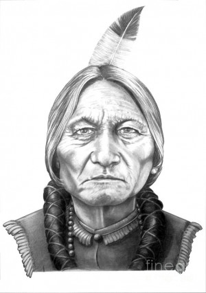 Chief Sitting Bull Drawing