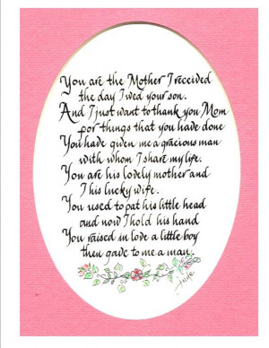 Mother In Law Poems For Funeral