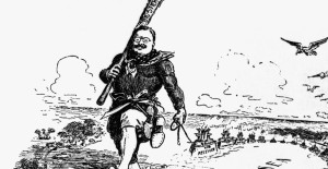 Theodore Roosevelt And His Big Stick Carry a big stick, teddy