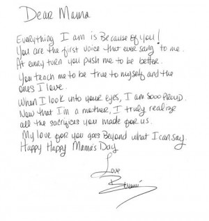 ... Sang To Me. At Every Turn You Push Me To Be Better…. ~ Mother Quote