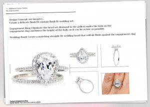 Create Your Custom Engagement Ring Design at MiaDonna!