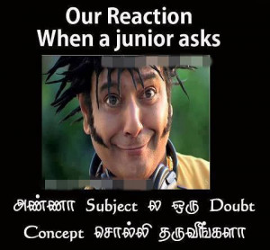 Tamil Funny Engineering college student's funny reactions | vivek ...
