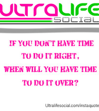 ultra life social instagram time quote