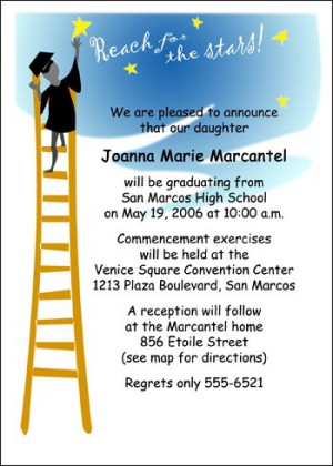 Graduation Ladder To Success Announcement Invitations areBecoming Very ...