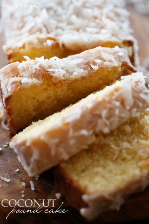 beautiful work of cake art found on this coconut and lemon pound cake ...