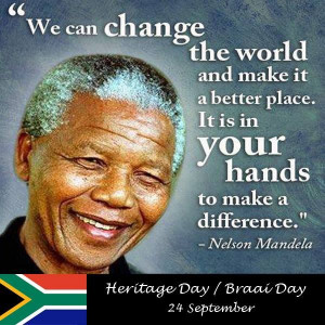 Heritage Day is a South African public holiday celebrated on 24 ...