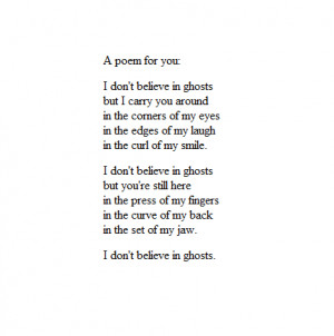 poem for you.