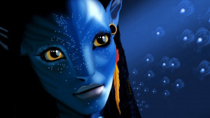 Download Neytiri - Avatar 1366x768 Wallpaper