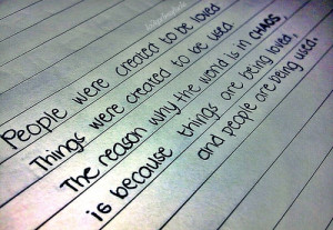 The Reason Why The World In Chaos