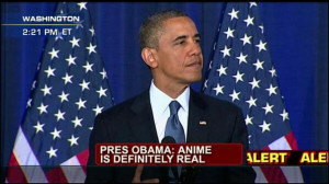 Thanks, Obama for the Anime Photoshops