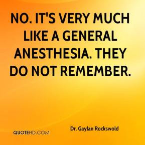 Anesthesia Quotes